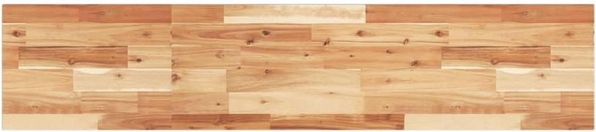 Houten Tafelblad - Vervangend Blad - Tafel Opknappen - Massief Acaciahout - 120x30 cm - Bruin