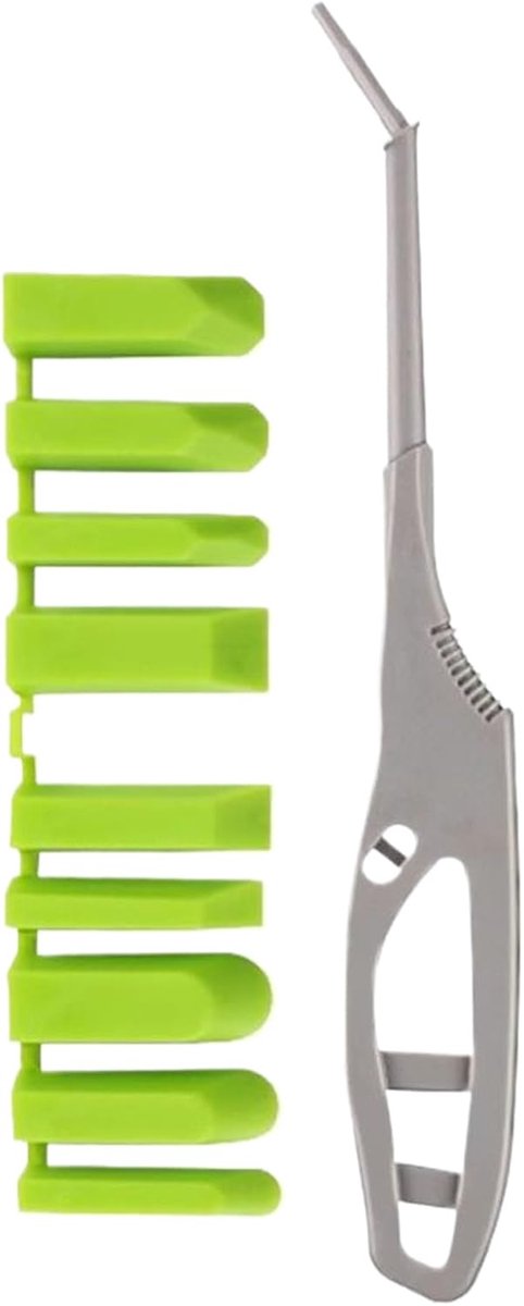 Afdichtingsgereedschap Set - Gladmaker en Schraper - Badkamer Keuken Renoveren - 9 Verwisselbare Koppen - 22 x 3 cm Handvat