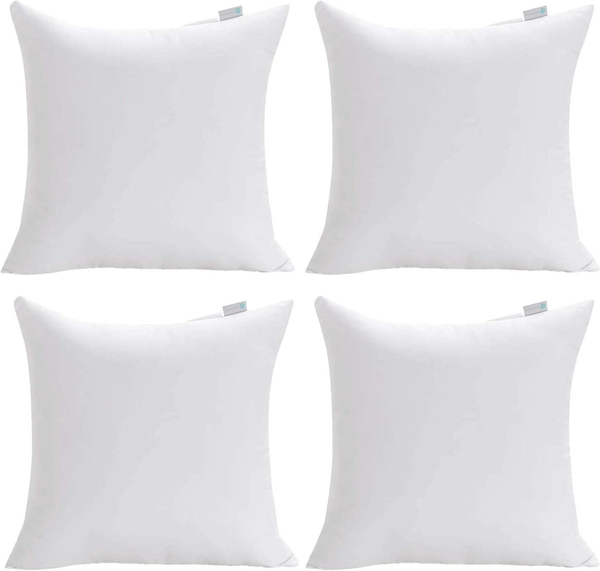 Kussen Vulling - Sierkussen Inserts - Decoratie & Comfort - Hypoallergeen Polyester - 20x20 Inch 4 Stuks
