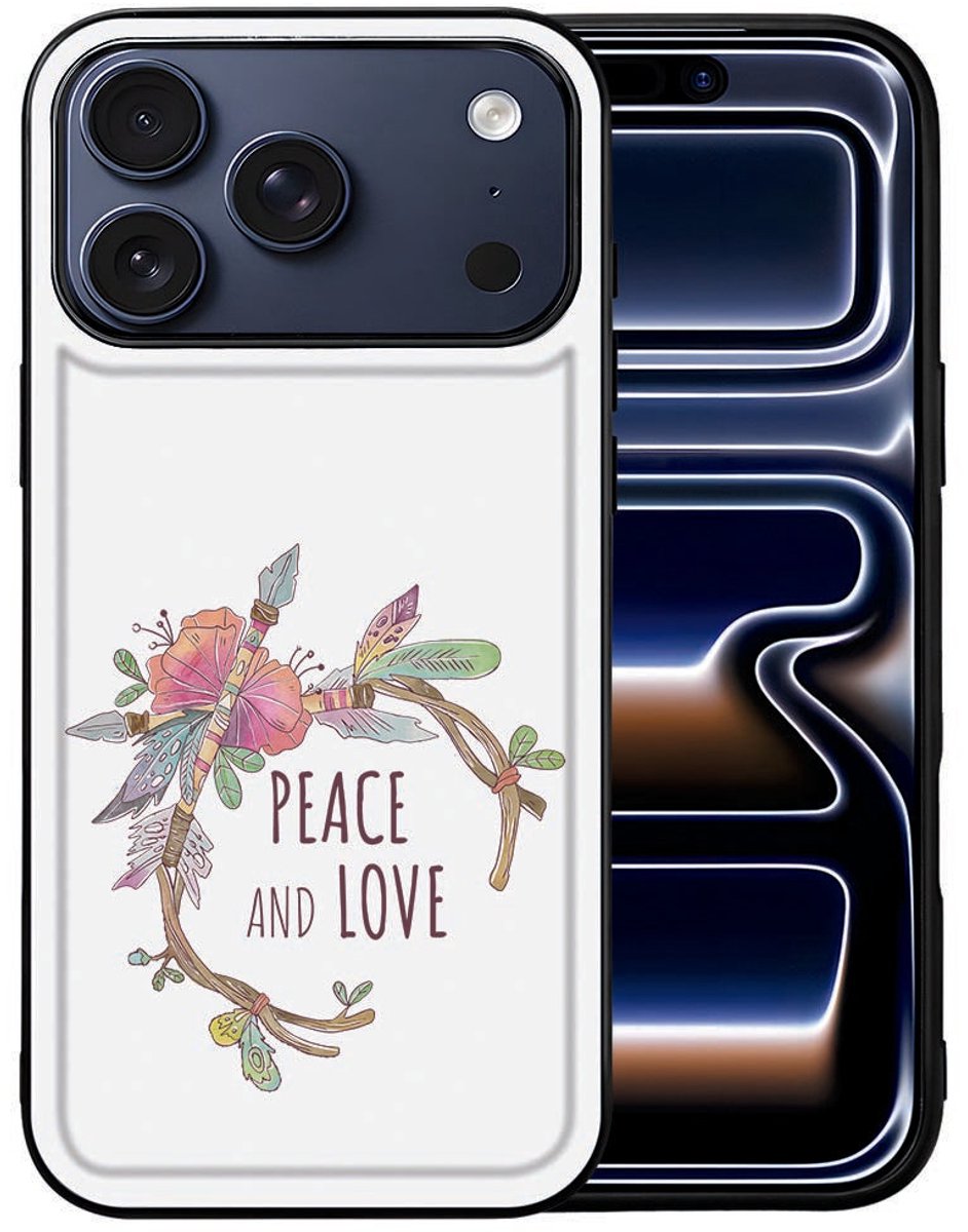 Apple iPhone 17 Pro Back Cover Boho Tekst