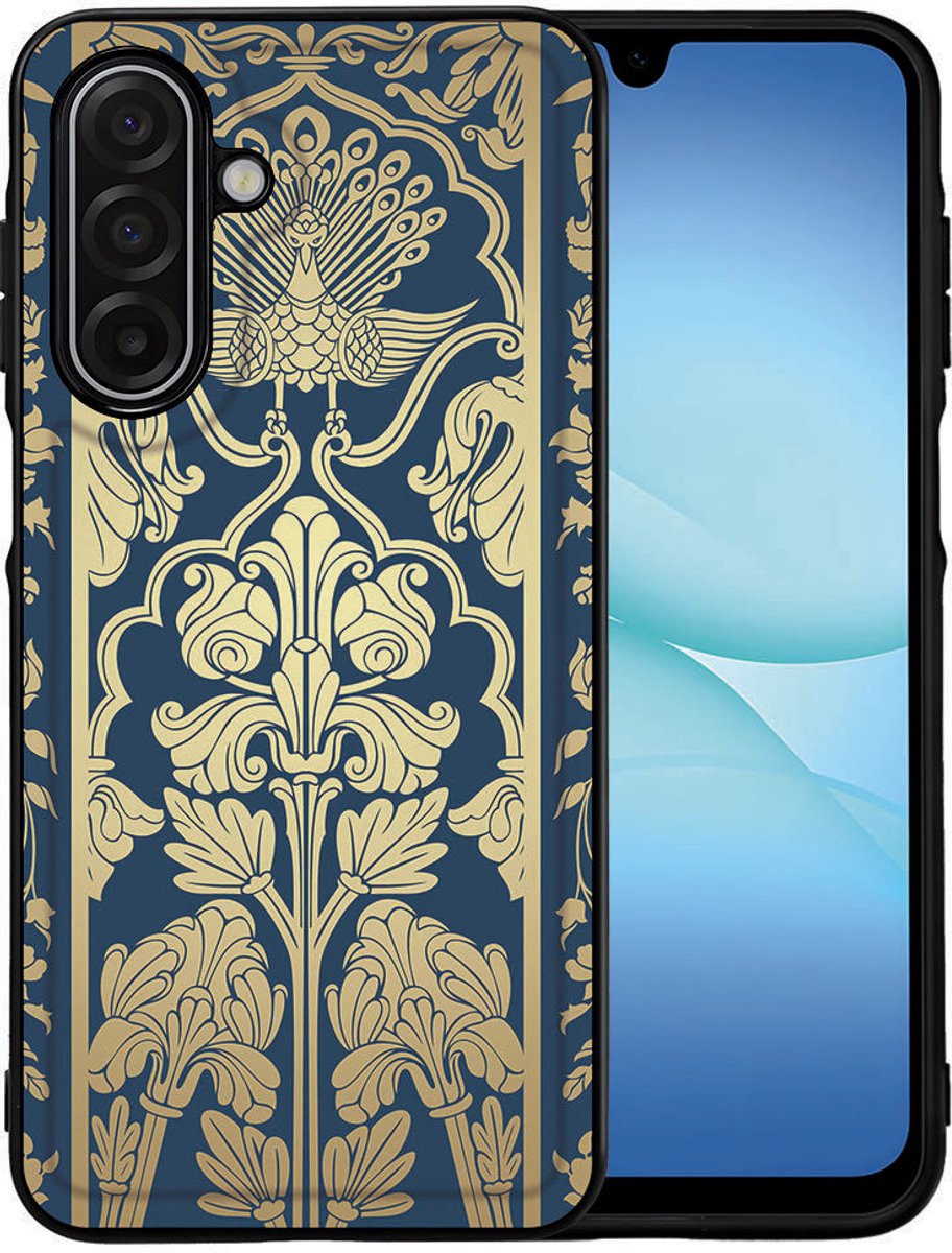 Beschermhoes Samsung Galaxy A17 Beige Flowers