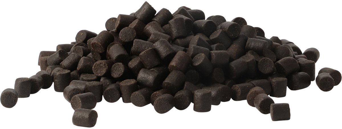 Reniers Fishing Intensive Black Pellets 6mm – Donkere Voederpellets voor Karper en Grover Voerwerk - Maat : 2 Kilo