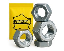 Zeskantmoer roestvrij staal M3: (Diam.int = 3 mm x Diam.ext = 5,5 mm) 20 stuks Hu roestvrij staal metaal A2 - DIN934 | DIY reparatie schroeven | corrosiebestendig voor buiten-binnen | PROTORX