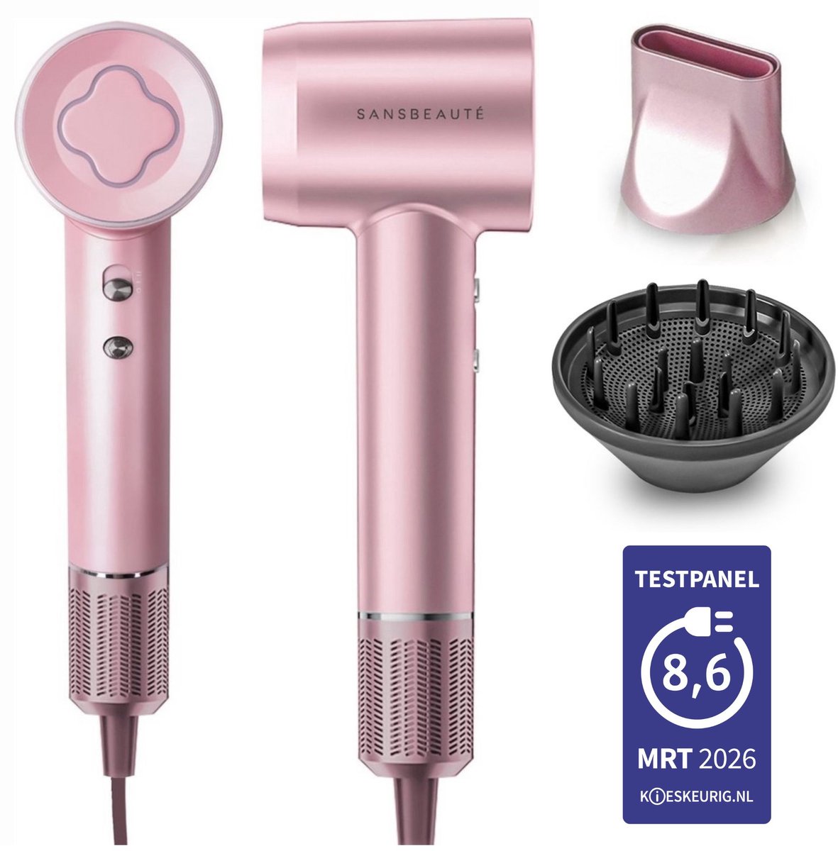 Sansbeauté EssentiaPRO Föhn roze