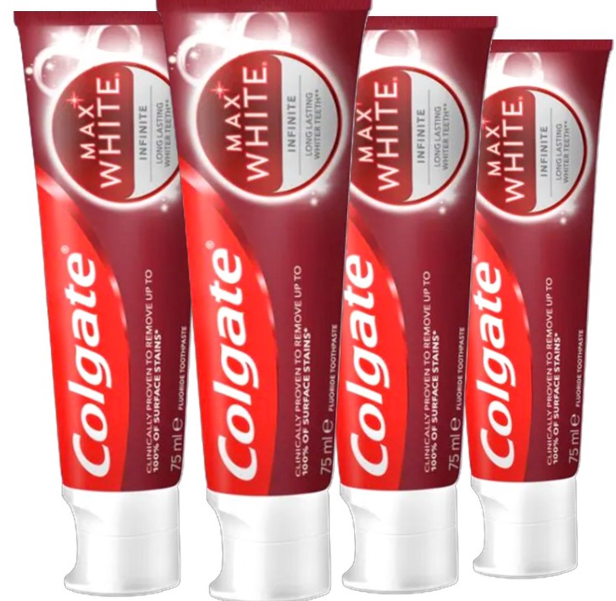 Colgate Tandpasta Max White Infinite 4 x 75 ml