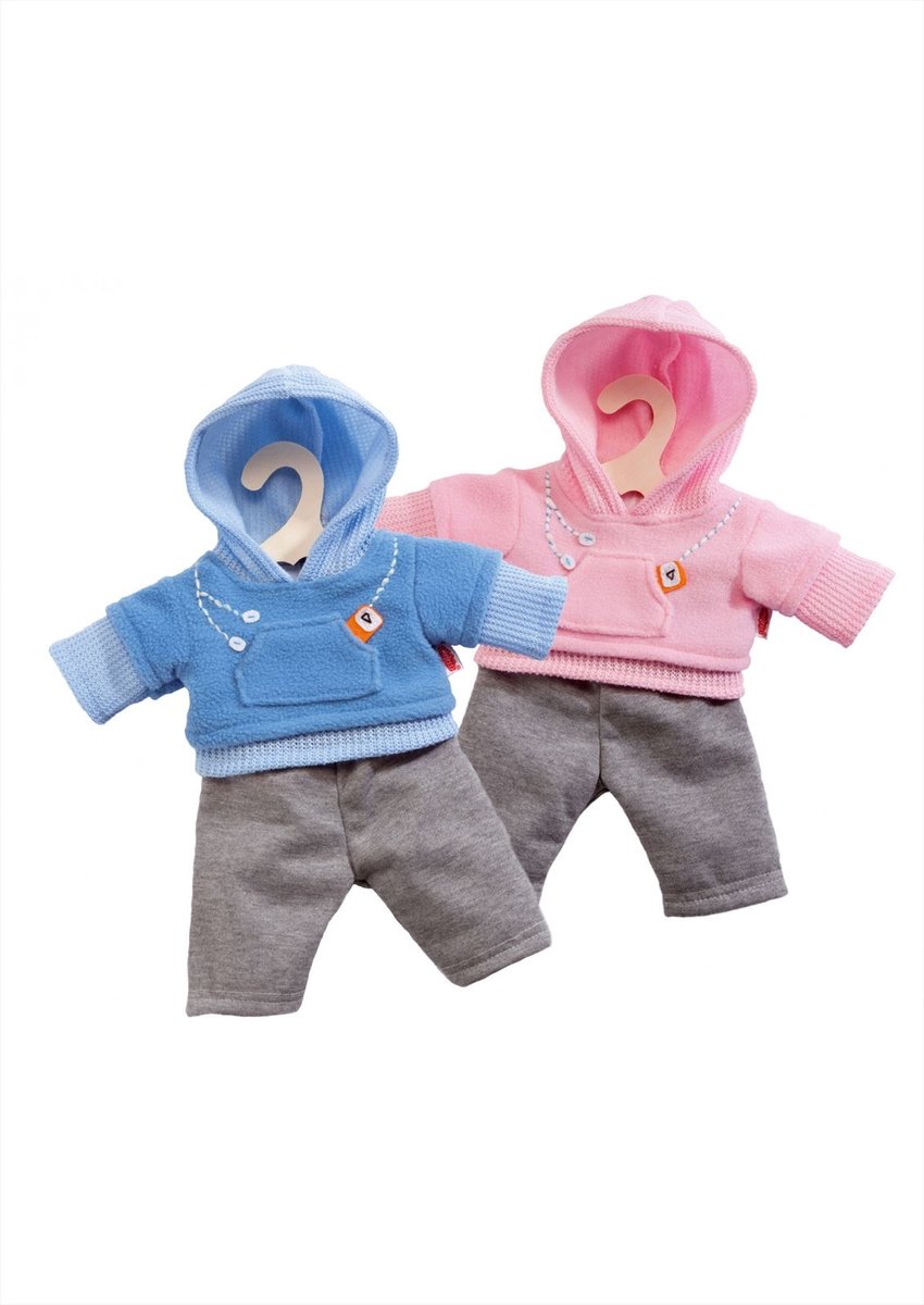 Heless Joggingpak 35-45 cm blauw