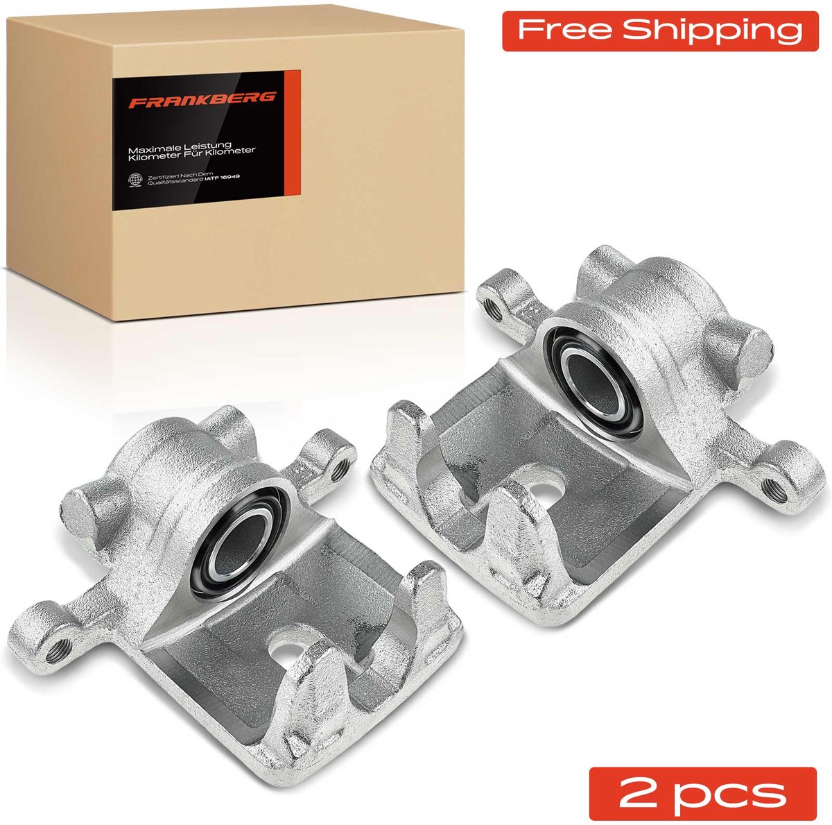 Frankberg 2x Remklauw Achter voor Mitsubishi Space Wagon N8W N9W