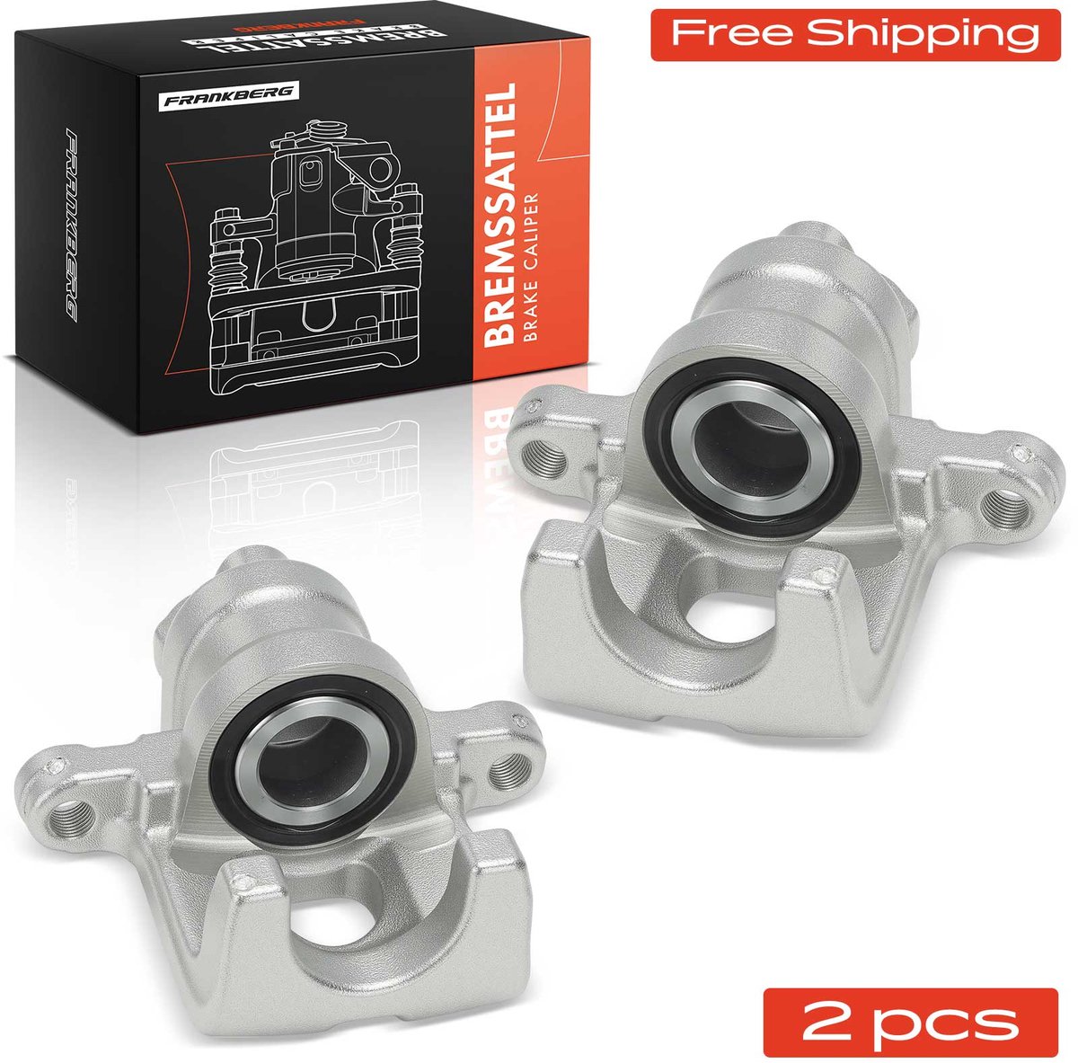 Frankberg 2x Remklauw Achteras voor Lexus RX U3