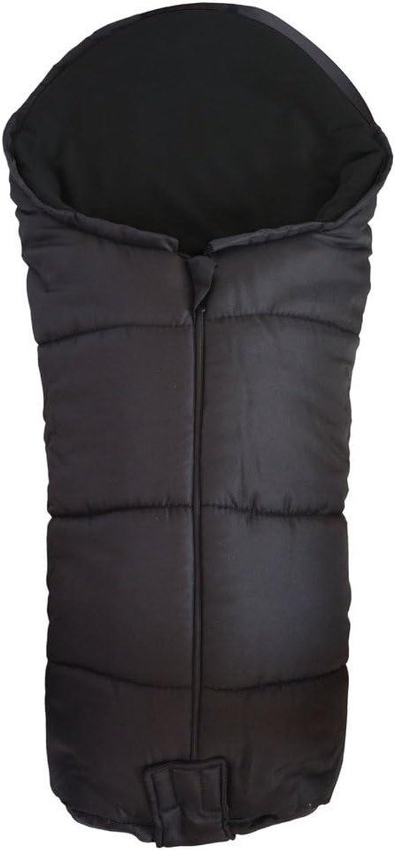 Voetenzak - Babyzak - Kinderwagen - Volledig te openen - 42x30x15 cm - Zwart