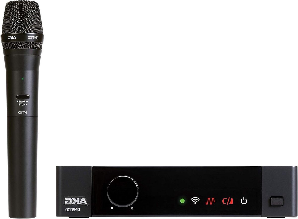 AKG DMS100 Digitaal draadloos 2,4 GHz microfoonsysteem met vier kanalen