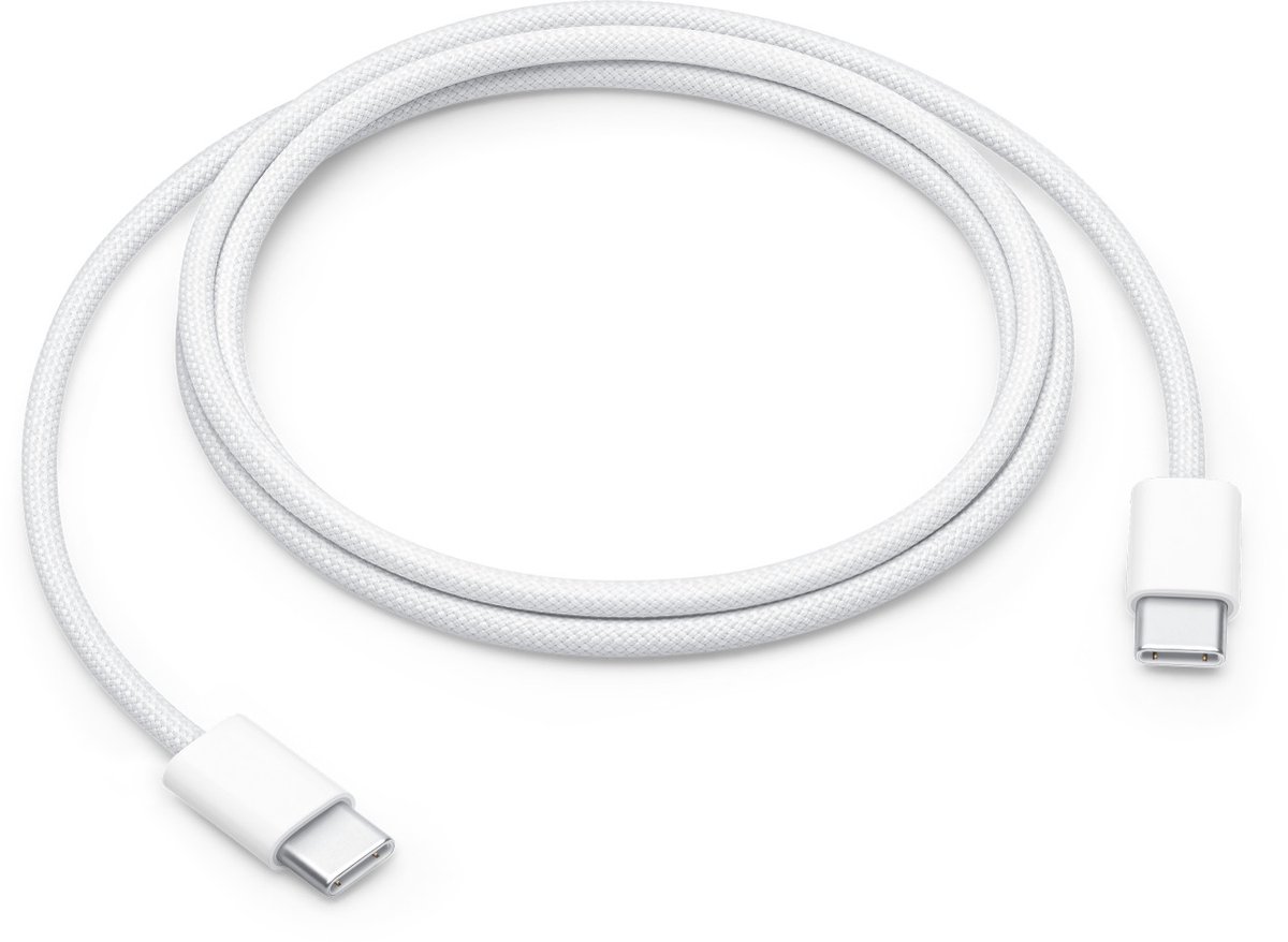 2x Oplader kabel 60W USB C - USB-C kabel naar USB-C - Oplaadkabel - Snellader - USB C oplader - Laadkabel - Universeel - Data