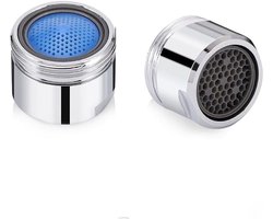 stuks kraanbeluchterfilters-waterbesparend M18- kraanbeluchter- accessoires voor kraanbeluchters- 18 mm universele sproeier- voor badkamer- in keukenkranen (roestvrij staal)