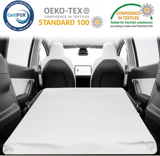Schuimmatras - Multifunctioneel slaapmat - Kamperen en logeren - Hoge dichtheid HR-schuim - 90 x 180 cm - Geel — afbeelding 4