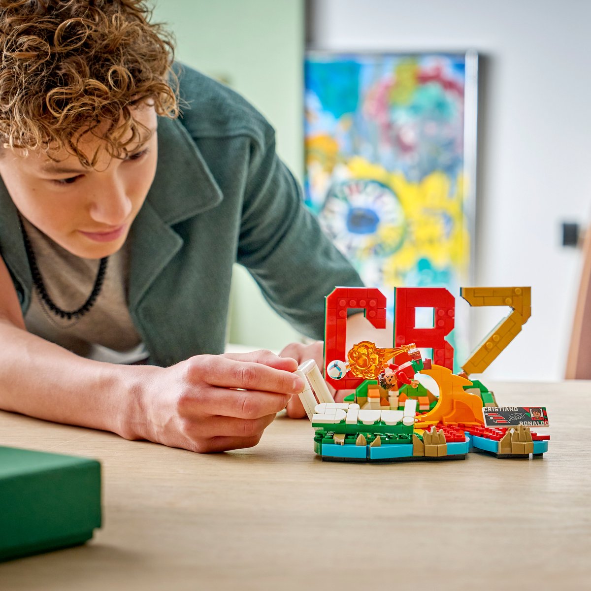 LEGO Editions - Cristiano Ronaldo - Voetbalhoogtepunten CR 7 Voetbal Bouwpakket voor Kinderen - 43012 – foto 7