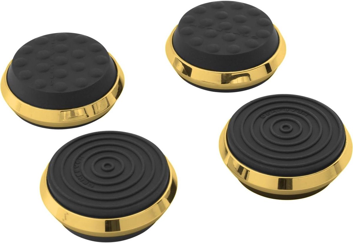 Luidspreker Dempers - Trillingsdempers Audio - Geluidsverbetering Hifi - Speciale Luchtdemping - 41.5 mm Diameter - Goud