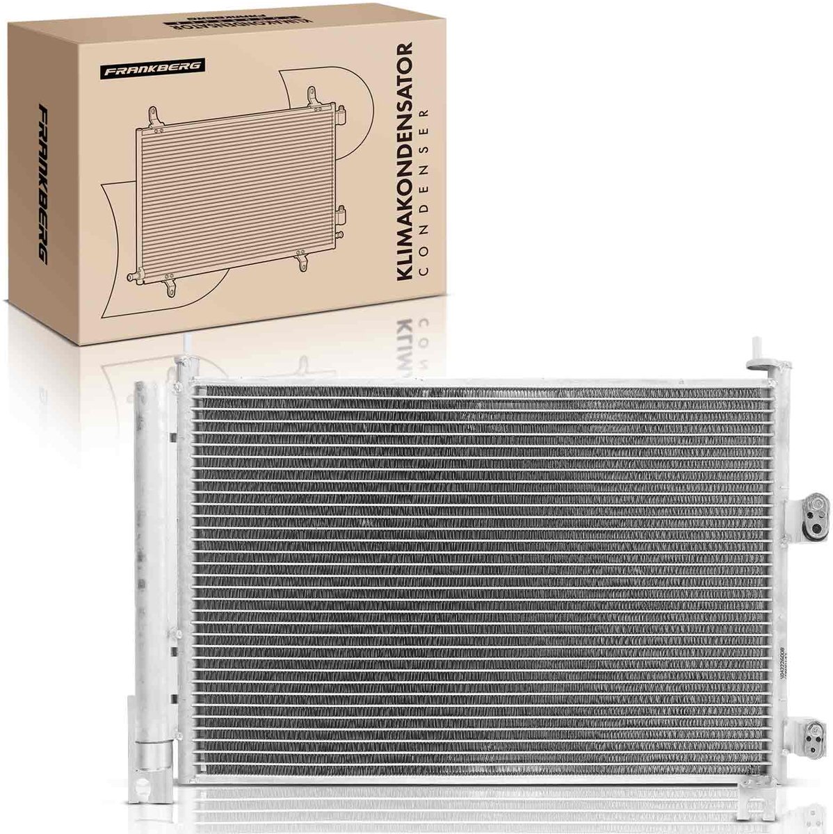 Frankberg 1x Condensator Airco voor Ford Ranger Mazda B-Serie BT-50