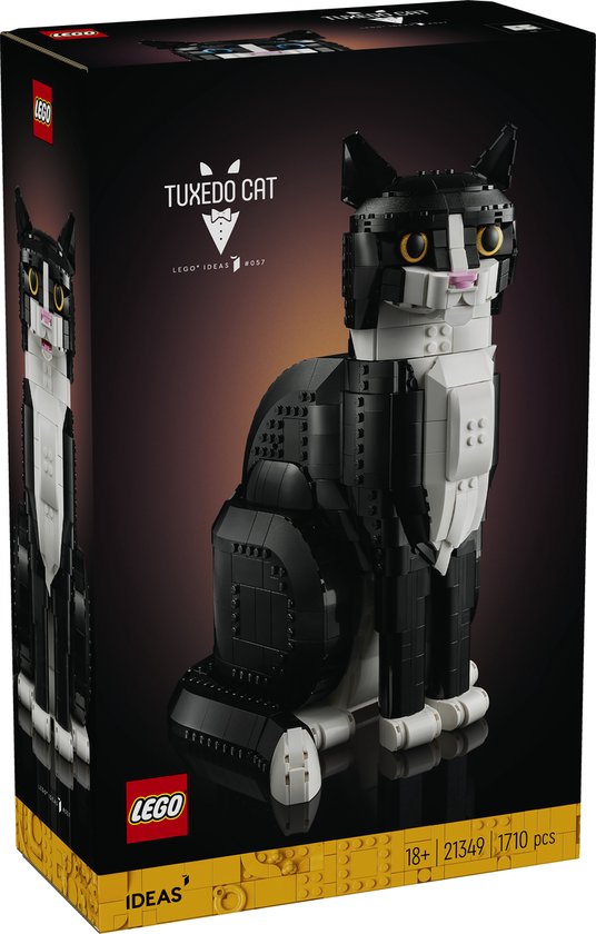 LEGO Ideas Chat Zwart et blanc - 21349