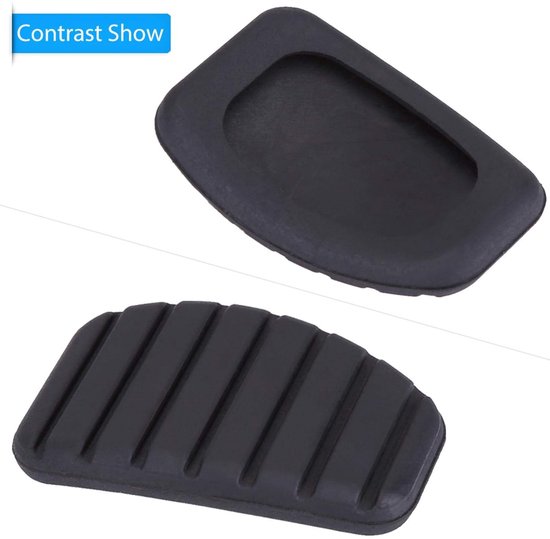 Koppelingspedaal Rubber - Pedaalhoes Rempedaal - Antislip Rijden - Duurzaam Rubber Materiaal - Standaard Maat - Zwart van Merkloos — afbeelding 5