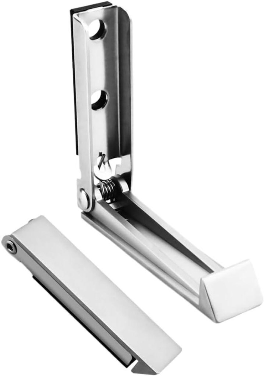RV Deurhouder Clips - Bagagedeur Houder - Camper Deur Open - Roestvrij Staal Rubber Basis