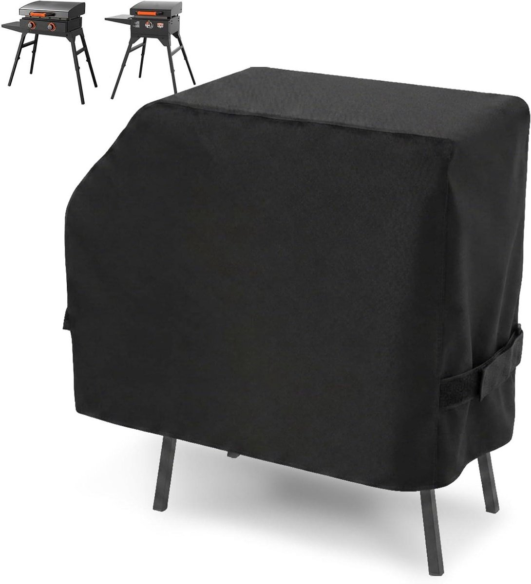 Grillhoes - Bakplaathoes - Buiten koken - Waterdicht en winddicht - 56 cm - Zwart