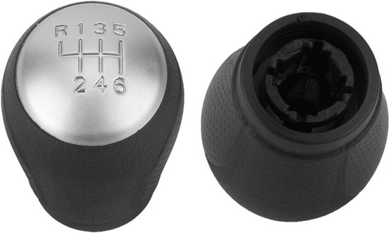 Versnellingspook Knop - Schakelhendel Hoes - Handgeschakeld Rijden - 6 Versnellingen Indicatie - 225 Gram - Zwart — afbeelding 5