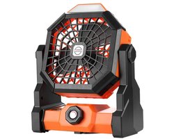 Trexxo - Ventilator - ventilator staand- vloerventilator - Verlichting - 3 verlichting standen -…