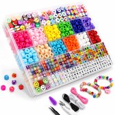 BOTC Bead Set - 20 couleurs - 4500 pièces - Sparkling Bijoux Making Package - Colliers et Bracelets - Faites vos eigen bijoux - Bijoux filles