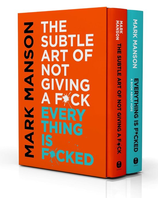 The Subtle Art of Not Giving a F*ck / Everything Is F*cked B ... - cover