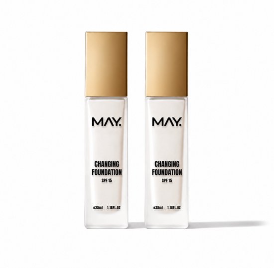 May Cosmetics - 2 x Changing Foundation - 35ml