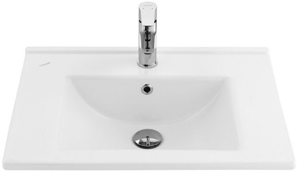 CREAVIT Wastafel – 60x45 cm – Wit