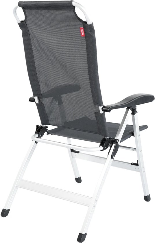 Happy Rhino - Campingstoel Vanoise - Vouwstoelen - Grijs - 4,3kg - Textileen - 41 x 4.3 x 47 cm van Merkloos — afbeelding 2