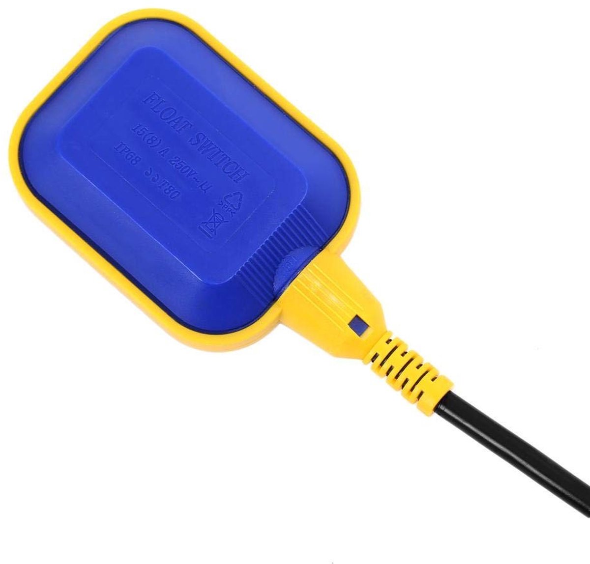 Dailygoods - Vlotterschakelaar - 5M Kabel - Betrouwbaar en duurzaam - 240V - Voor Septic Systeem en Watertank - Perfect voor huis en tuin - Eenvoudig