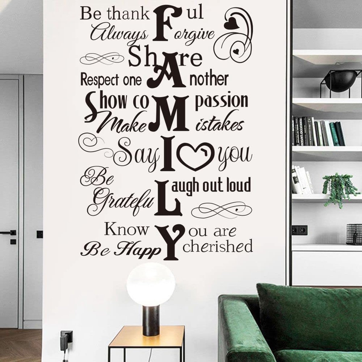 Dailygoods - Wanddecoratie - Inspirerende Quotes - Vinyl - Muurstickers - Thuis Decoratie - Geschikt voor Woonkamer en Slaapkamer
