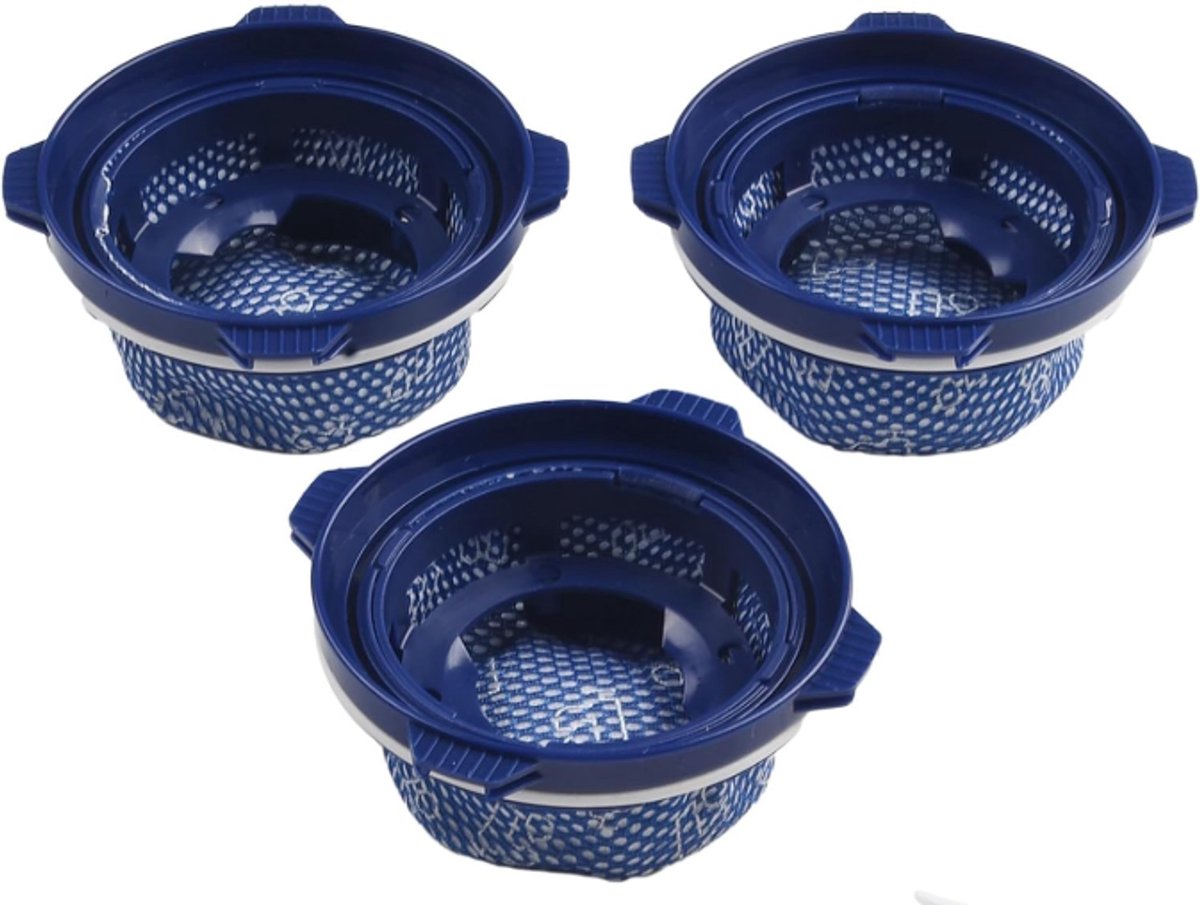 3 stuks filterelement - Stofzuigeronderdelen - geschikt voor SAMSUNG Jet 75, Jet 90, Jet 70, Jet 75+, Jet 60, Jet 70+ en VS9000RL stofzuigers - vacuum cleaner accessories