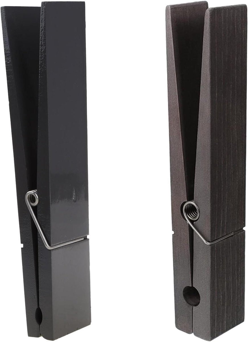 Houten Wasknijper - Kledingclips - Kleding Ophangen - Heavy Duty - 30 cm - Houtkleur