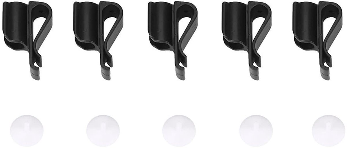 Jhubersproducts - Golfputter Clips - Golfclub Klem - Anti-Damage - 5 Stuks - Putter Houder - Golfaccessoires - Ideaal Voor Golftassen
