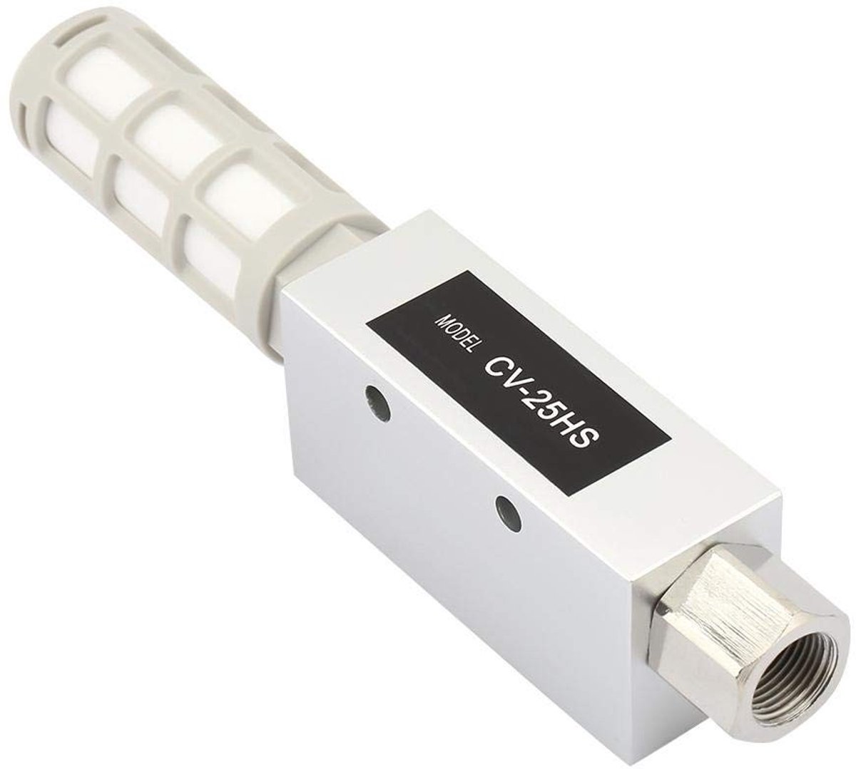 Jhubersproducts - Luchtlijn Filter - Vacuüm Generator - Geluidsdemping - 2,5 mm - Pneumatische Uitwerper - Ideaal voor Vacuümtoepassingen - Geschikt v