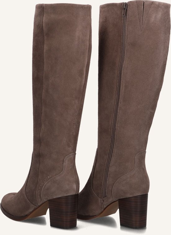 Omoda 2259-08 Laarzen - Suède - Dames - Taupe - Maat 38