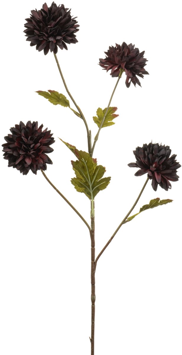 Kunstbloem Chrysantum – Realistische Kunsttak Groen – Onderhoudsvrij