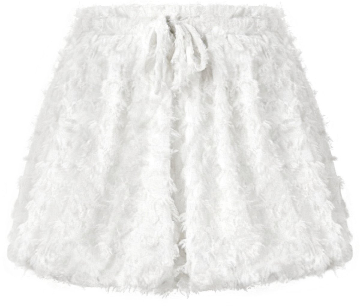 The Alexis Short - Trendy Korte Broek met Comfortabele Pasvorm - Casual Zomershort voor Vakantie en Dagelijks Gebruik - Wit - L