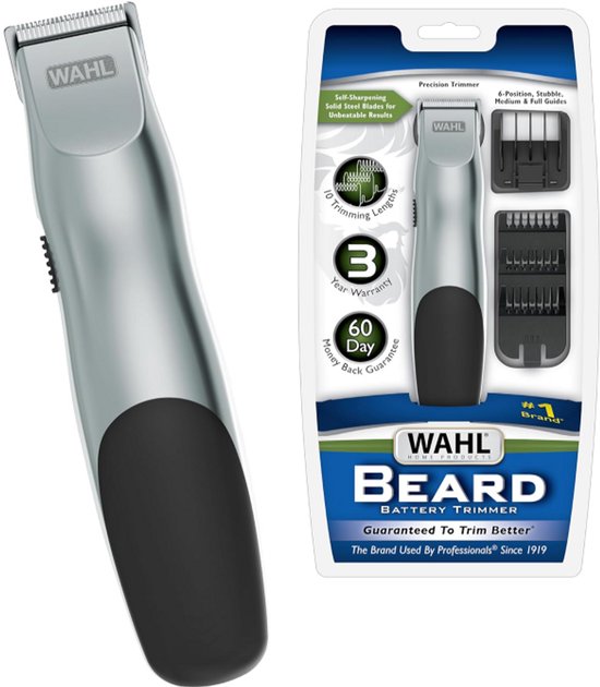 Wahl Groomsman Baardtrimmer 9906-717V – Draadloze Trimmer voor Baard, Snor & Body Grooming
