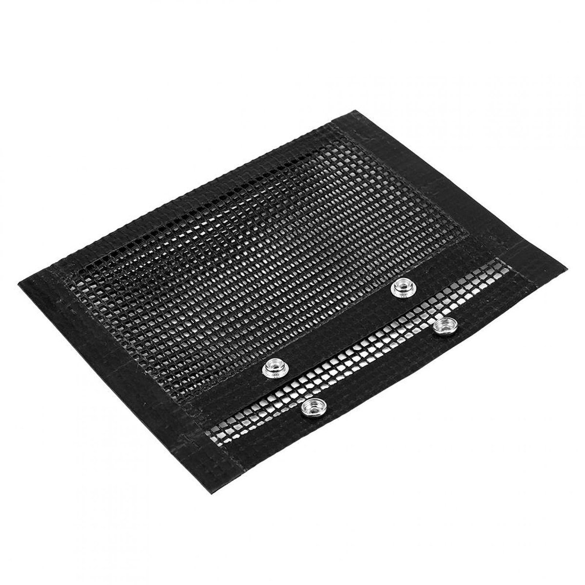 Elzusha - Mesh Grill Tassen - Herbruikbare Grillzakjes - Non-stick - 14x22cm - Grill Accessoires - Geschikt voor Houtskool Gas Elektrische Grills