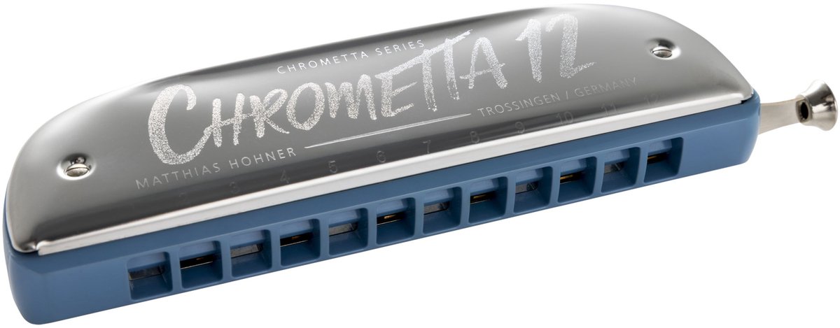 Hohner Chrometta 12 C, Color Edition - Chromatische mondharmonica
