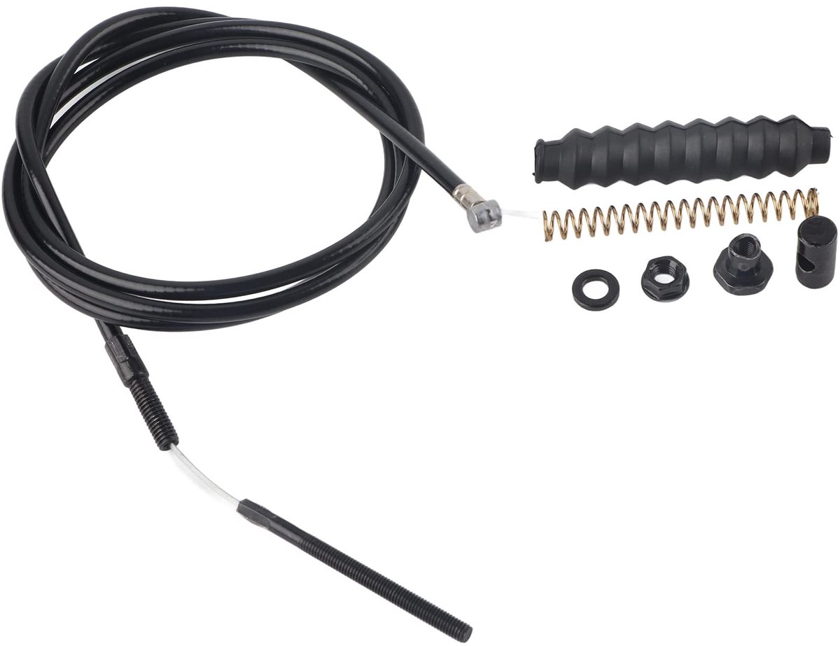 Dailygoods - Remkabel Elektrische Scooter - Staal 130cm - Duurzaam en Betrouwbaar - Geschikt voor Nibebot Max G30 - Hoge Kwaliteit Remsysteem - Ideaal