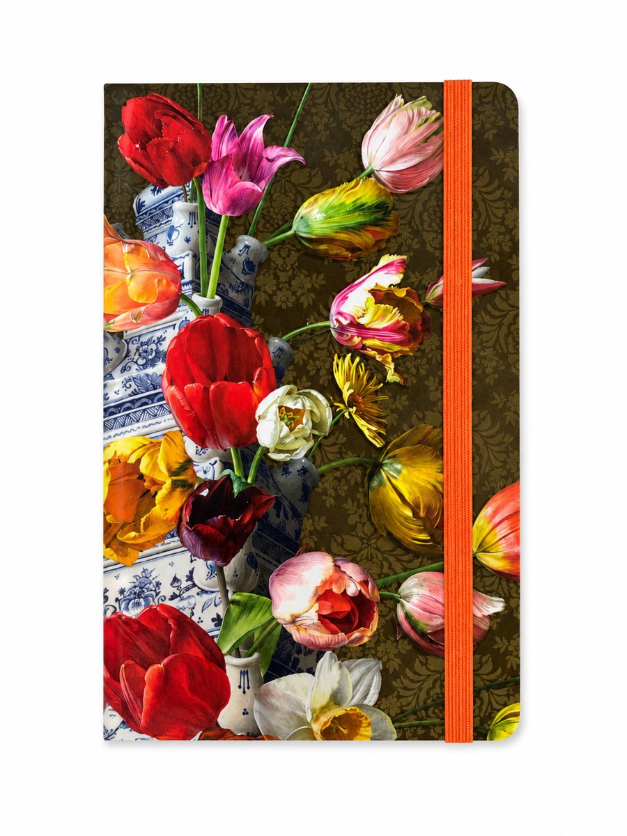 Notitieboek - Kunst - Bloemstilleven met Tulpenvaas, Roman Reisinger