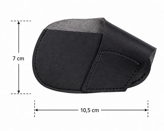Golf Club Covers IJzer Zwart - Golf Headcover Set - Bescherming voor je IJzers - Golfclub Covers - 10 stuks - Leer - Golf Accessoires - Golf Headcovers - Golf Spullen van Merkloos — afbeelding 4