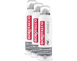 Borotalco Deo Invisible Spray 3x150ml