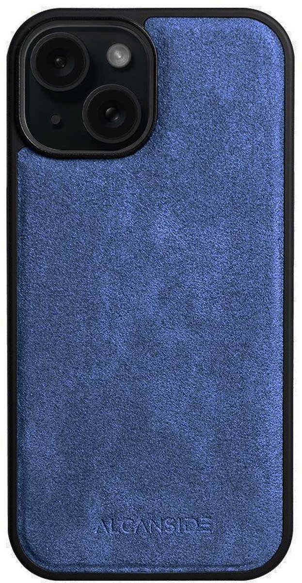 iPhone 16 Plus - Alcantara Back Cover - Ocean Blue