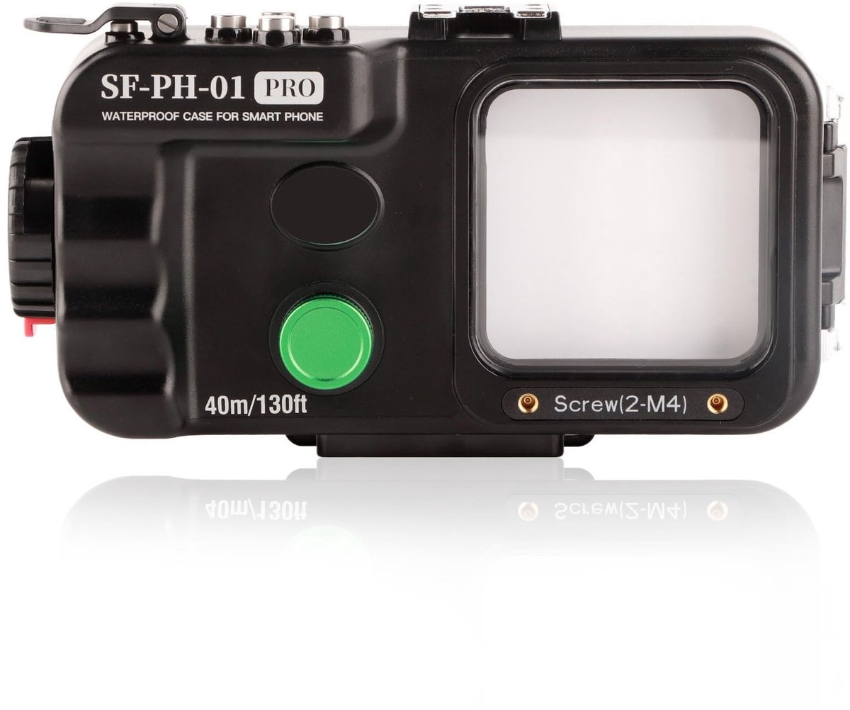 Livia home - Draadloze Bediening Duiktelefoonhoes - Onderwaterfotografie - Waterdicht tot 40m - Smartphonehoes - Draagkoord - Geschikt voor smartphone