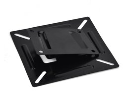 By shayne - Muurbeugel voor LCD LED-monitor TV - Ruimtebesparend - 12-24 inch - Sterke stalen structuur - Geschikt voor thuis en werk - Hoogwaardige .